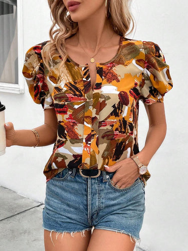 MyWesternTrendy Women's Western Top with Artistic Vibes WesternLove